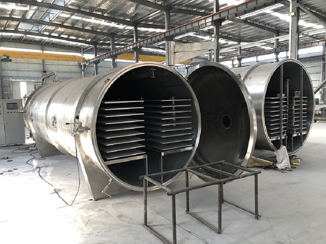 100m2大型生產(chǎn)型凍干機（1000kg/批）